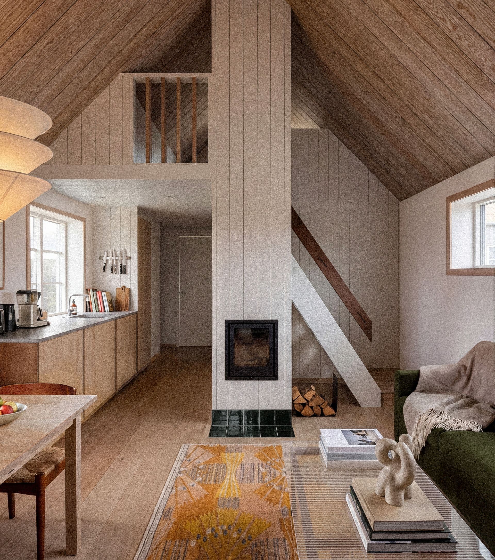 Interior villa, visualisation